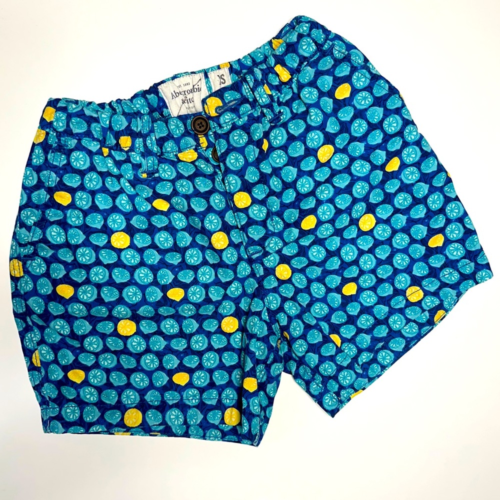 Abercrombie & Fitch XS shorts Blue lemons
